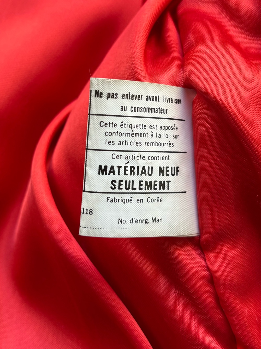 Vintage Men's Brown Leather Bomber Jacket with Red Lining - Picture 7 of 7